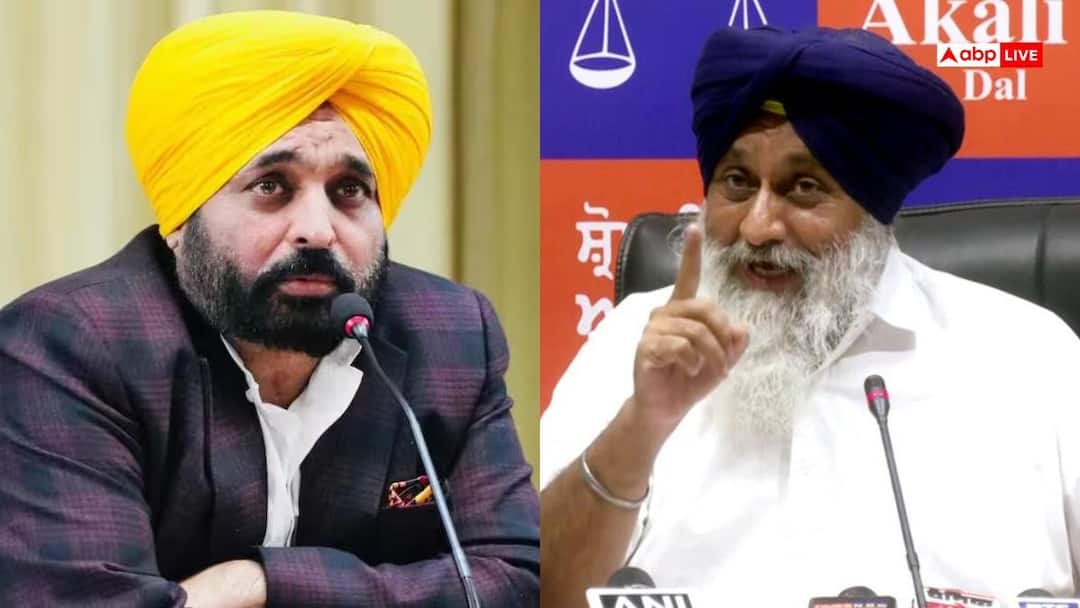 Punjab: Sukhbir Singh Badal’s attack on CM Bhagwant Mann, said- ‘Challenge to Akal Takht…’