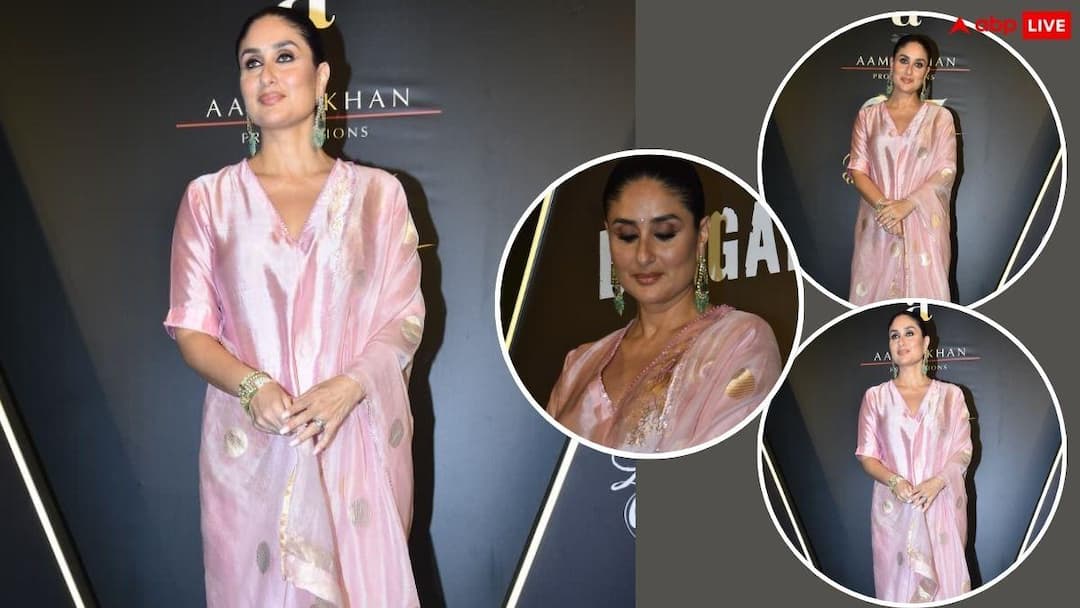 Kareena Kapoor stole the limelight at the 25th anniversary of ‘Lagaan’, wreaked havoc in pink suit, see photos