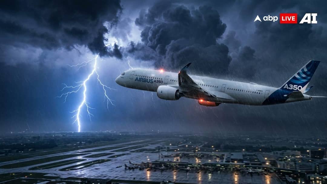 Lightning suddenly fell on a moving plane, major plane crash averted in Sri Lanka, how the pilot saved the lives of 200 people?