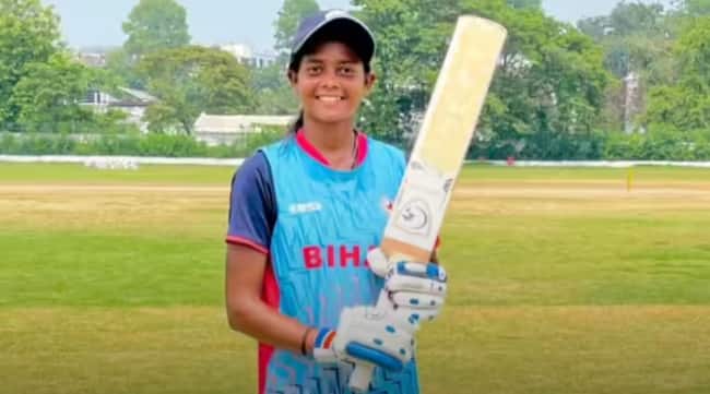 After Vaibhav Suryavanshi, Bihar’s daughter’s blast, scored 306 runs in 126 balls; Wreaked havoc with 55 fours and 8 sixes