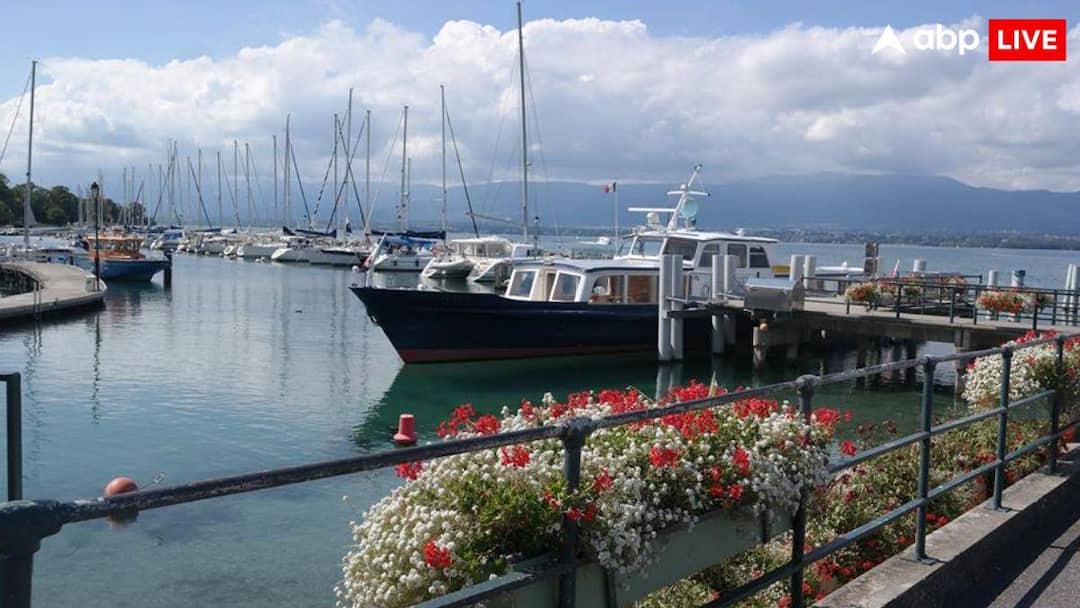 Mountains, lakes and the highest peak of Western Europe, Mont Blanc, how beautiful is Evian in France, where the G7 summit is being held?