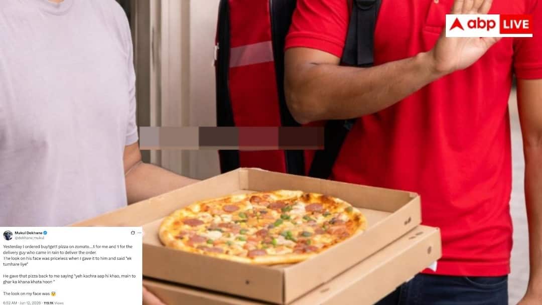 Customer offered pizza to delivery boy, got reply ‘Eat this garbage yourself’, users enjoyed it