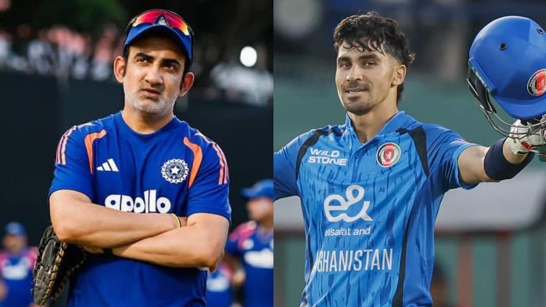 Washed Indian bowlers with the help of Gautam Gambhir, Rahmanullah Gurbaz created ruckus by giving credit