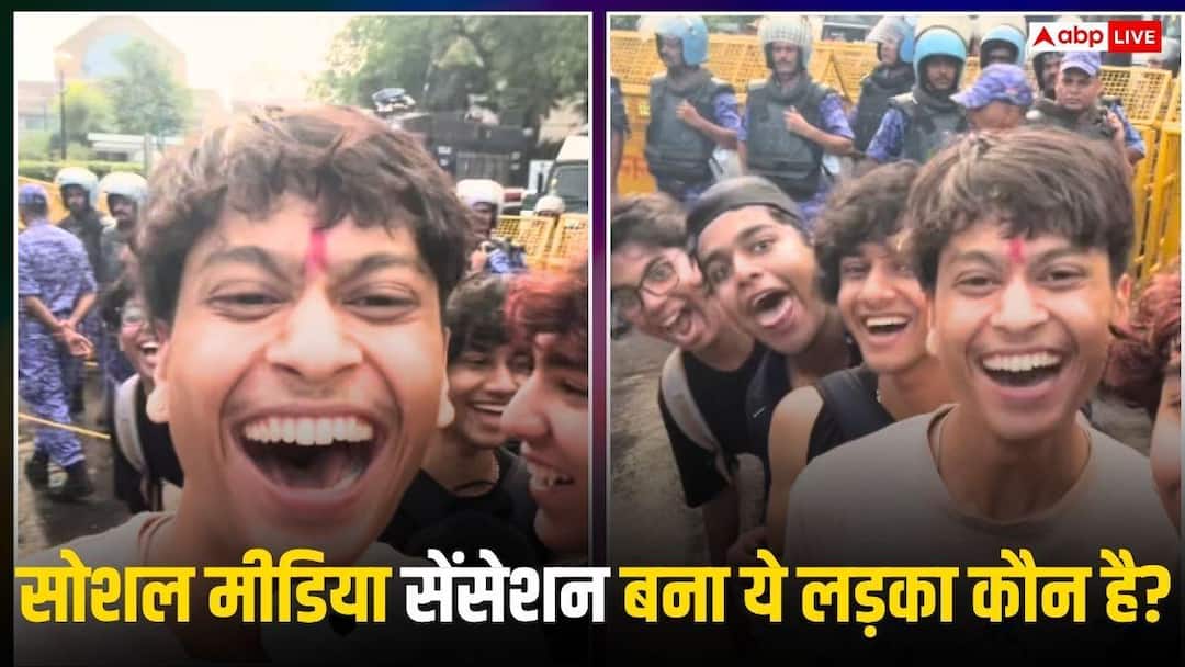 Who is this boy who went viral from CJP protest? One reel became a ‘national crush’ overnight