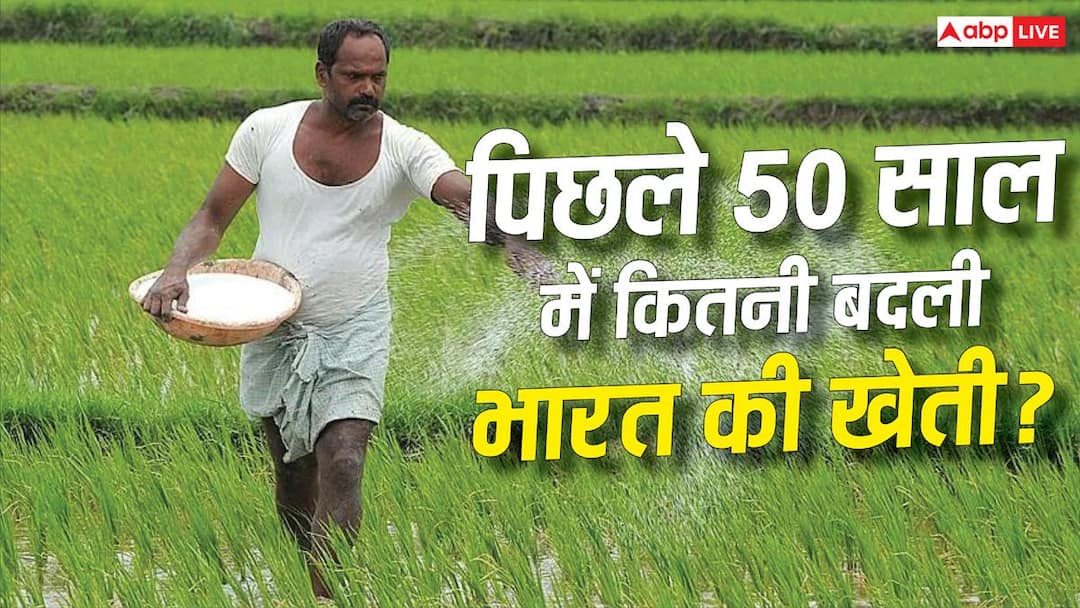 How much has India’s agriculture changed in the last 50 years? Are farmers still poor? How much has the profit increased?