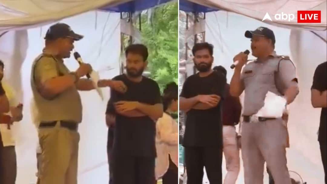 Uttarakhand constable left his job in support of students! Claim of police officers – they are accused of taking bribe