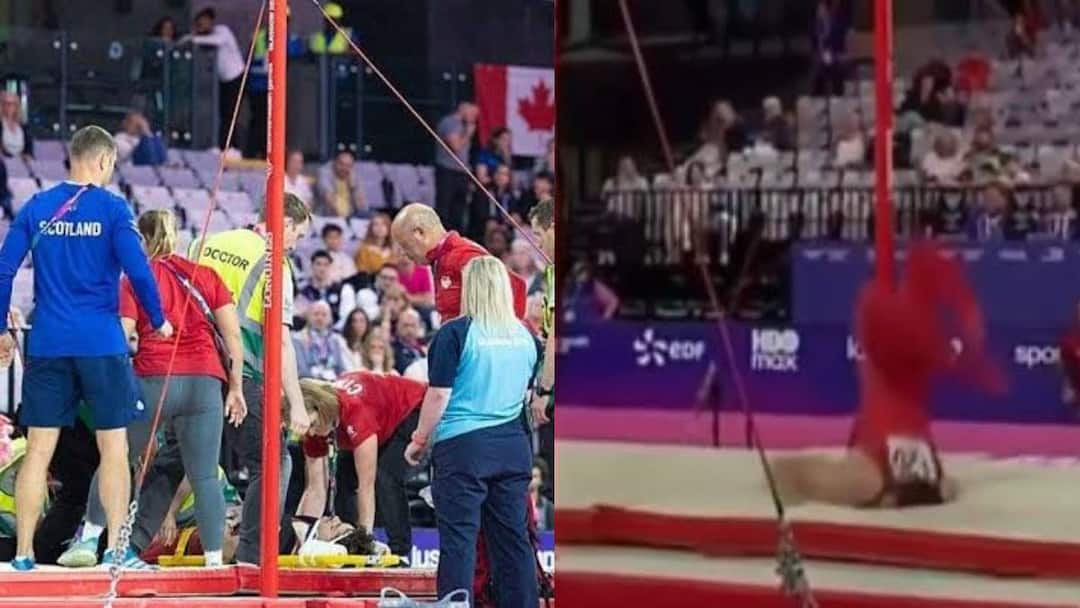 Painful accident in Commonwealth Games, heart-wrenching video surfaced