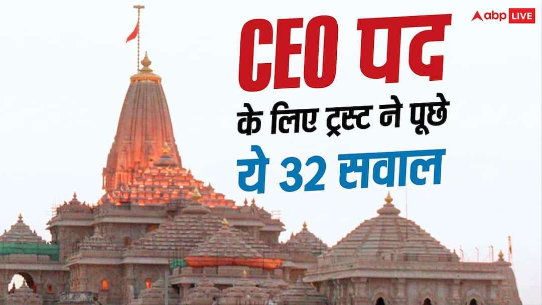 From ‘Are you a true Hindu’ to vision document, 32 questions to ask for the post of CEO of Ram Mandir Trust
