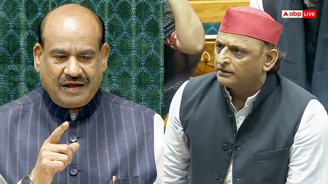 What made Akhilesh Yadav angry with the Speaker? They clashed, Om Birla immediately replied – ‘Your disputes among yourselves…’