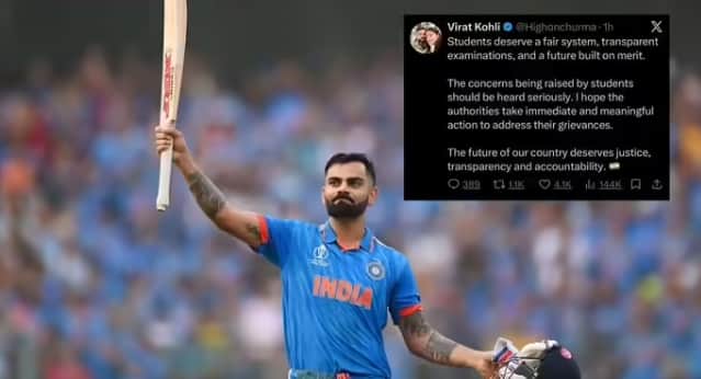 Fact Check: Has Virat Kohli made any tweet regarding student protest at Jantar Mantar, know the truth of the viral post
