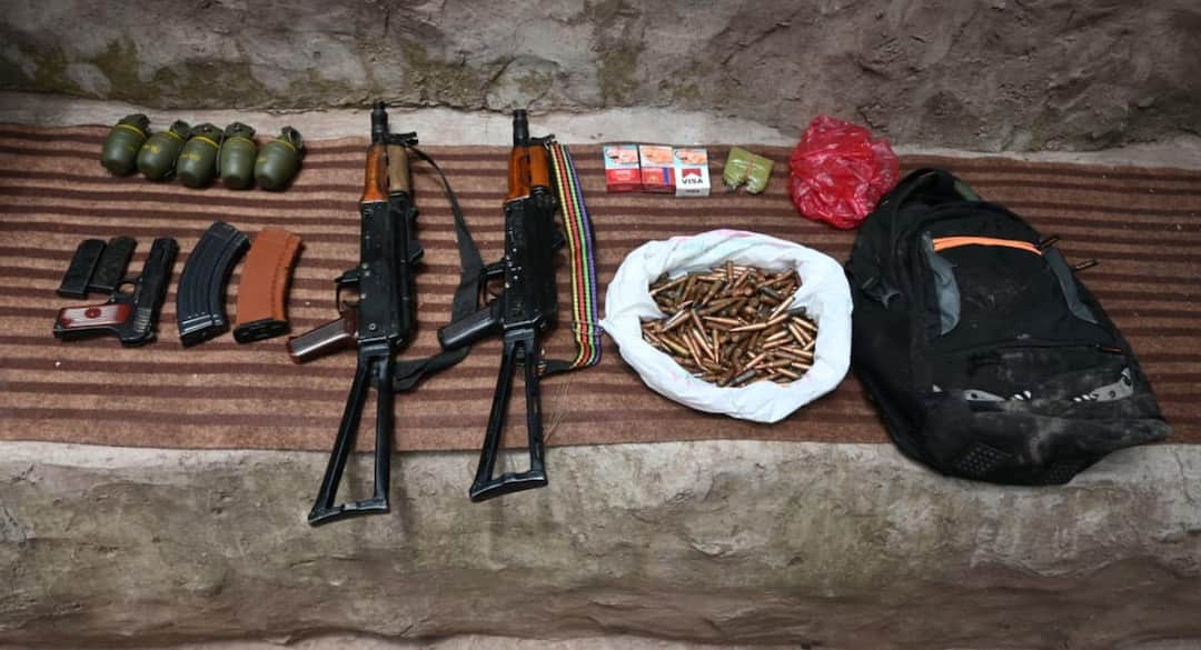 Pakistani terrorists were trying to enter Uri, fled from army action, had brought ammunition and AK-47 with them.